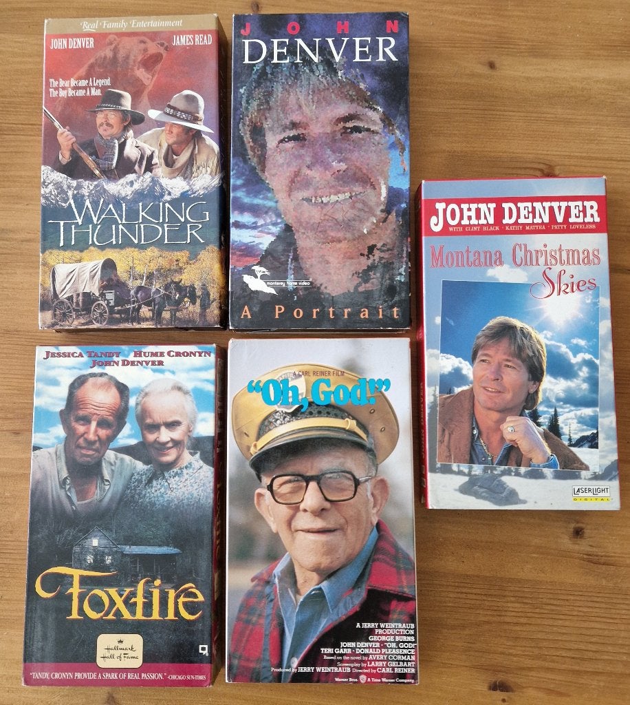 5 John Denver videobanden . a, Cd's en Dvd's, VHS | Film, Alle leeftijden, Ophalen of Verzenden, Nieuw in verpakking