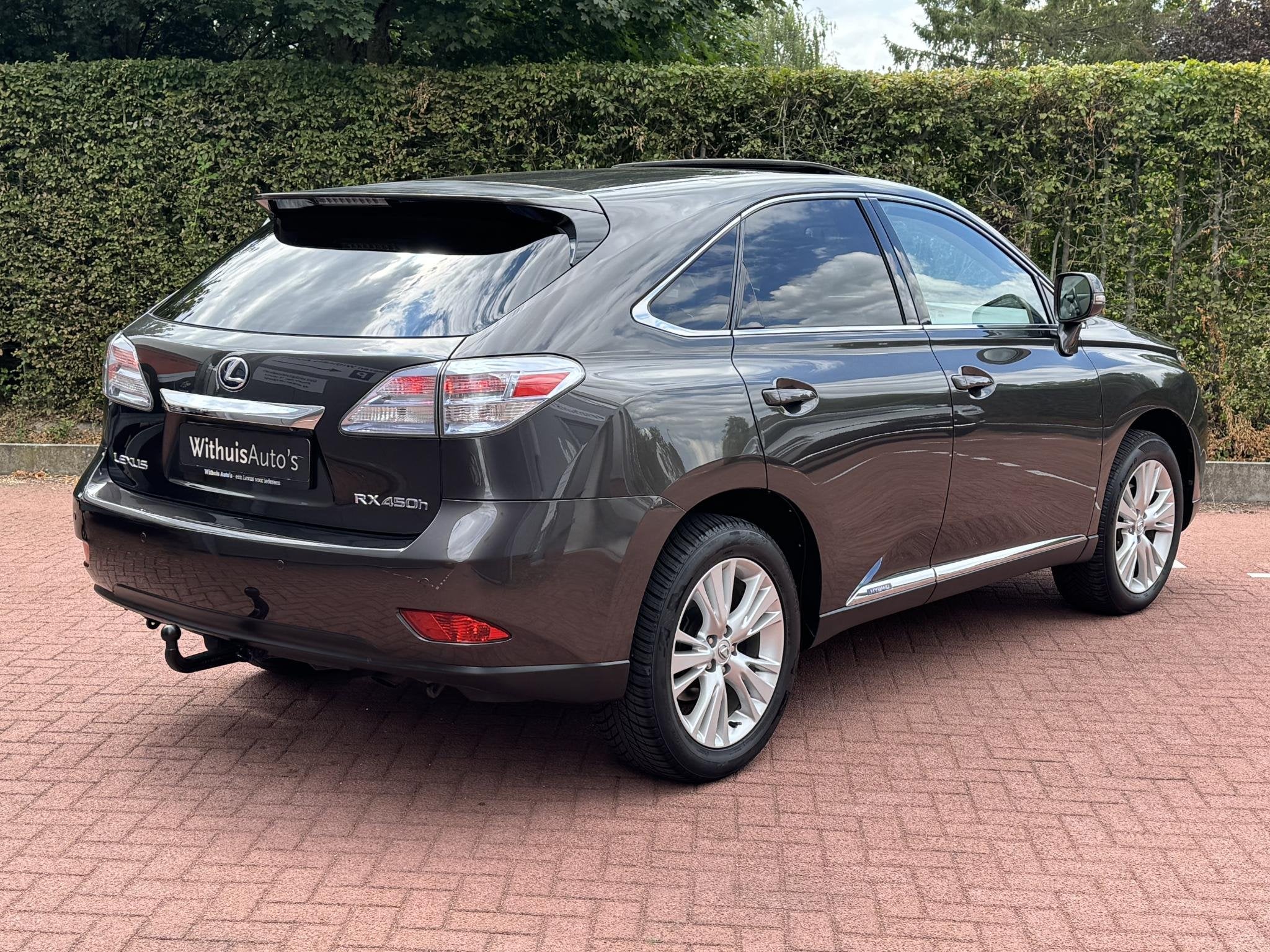 Lexus RX 450h 4WD Executive Trekhaak GARANTIE, Auto's, Lexus, Automaat, Euro 5, Gebruikt, Leder