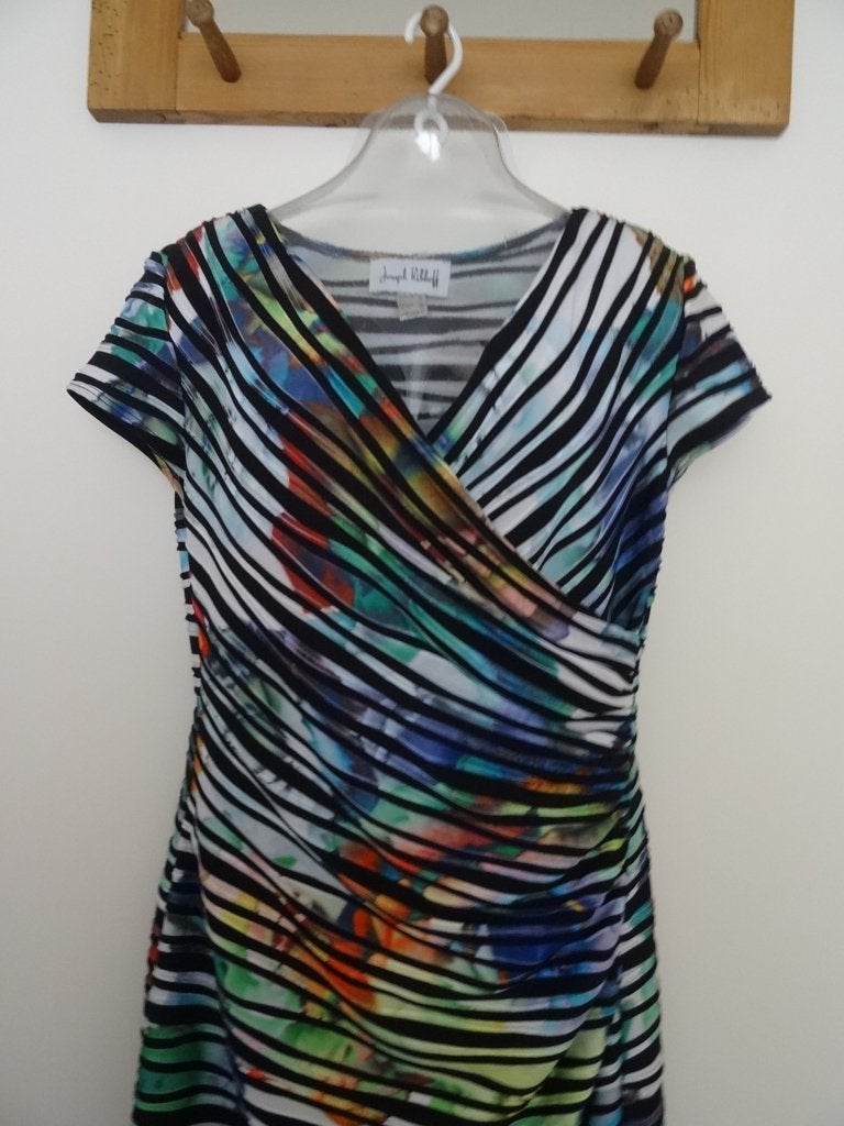 Joseph Ribkoff jurk mt 40, Kleding | Dames, Jurken, Zo goed als nieuw, Maat 38/40 (M), Overige kleuren, Knielengte, Verzenden