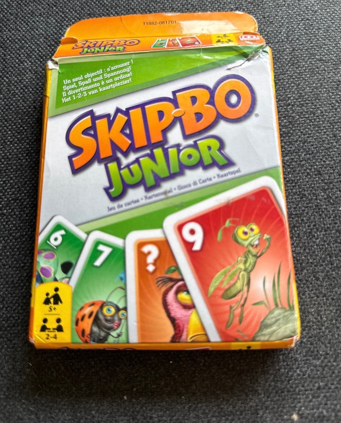 Skip-Bo Junior Kaartspel - Leuk voor het hele gezin!, Drie of vier spelers, Ophalen of Verzenden, Gebruikt