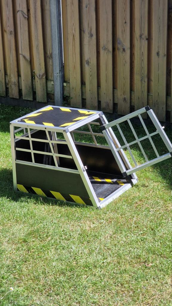 Autobench, Dieren en Toebehoren, Hondenbenches, Ophalen, Gebruikt