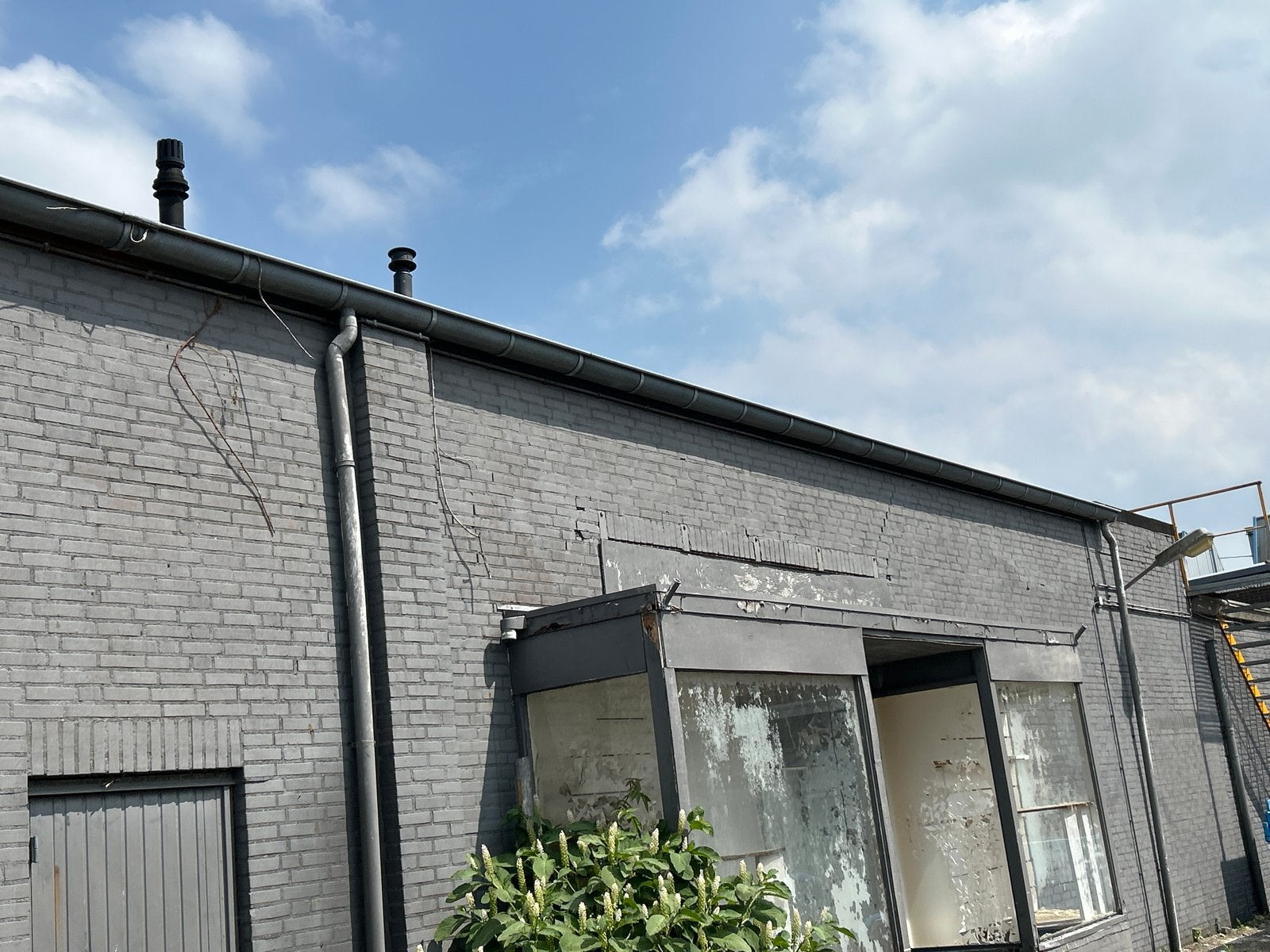 Zinke mastgoot, 6 meter of meer, Ophalen of Verzenden, Zo goed als nieuw, Zink