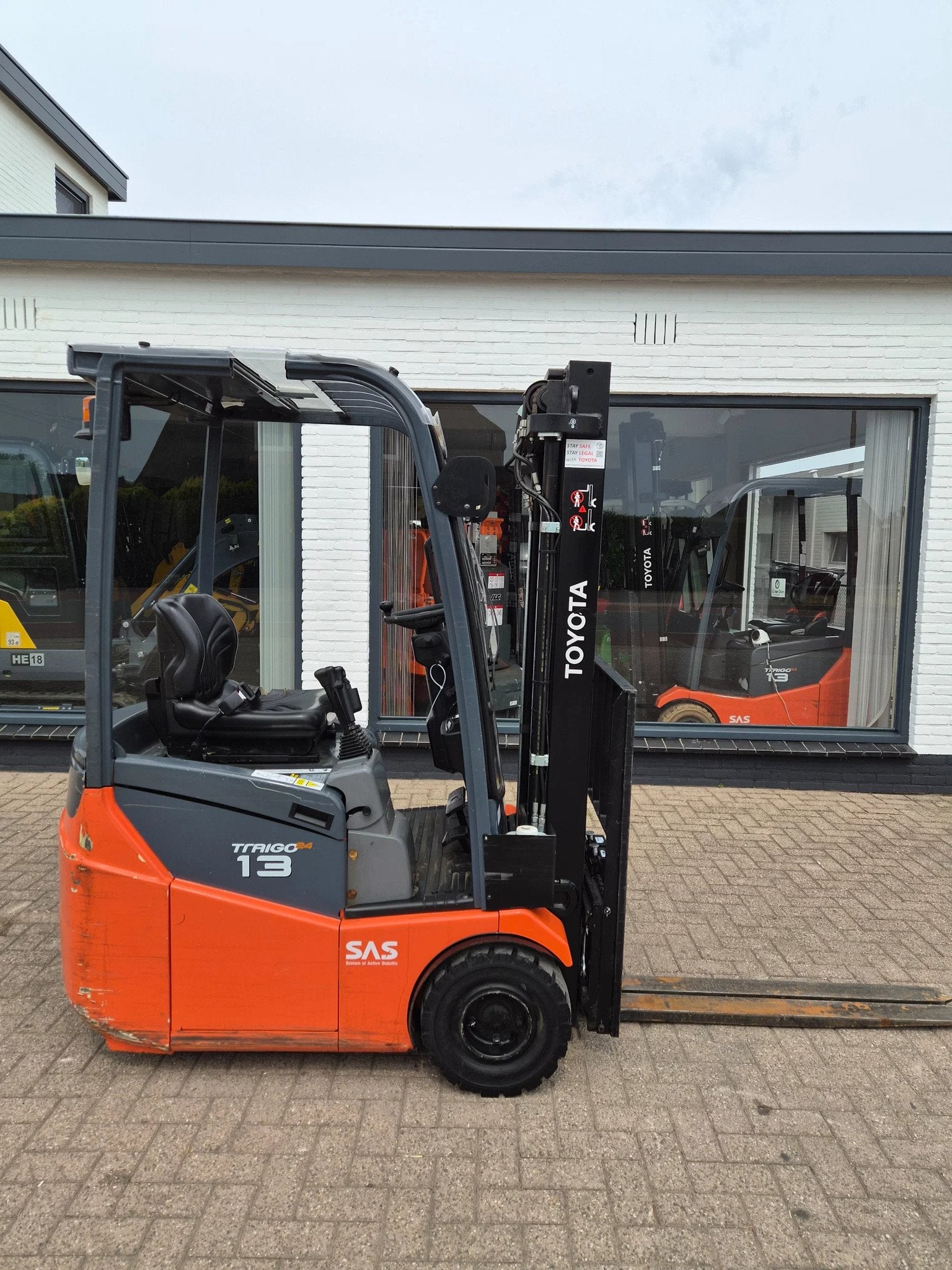 Toyota Triago 13 elektrische heftruck (bj 2017), Overige aandrijving, Heftruck, Toyota