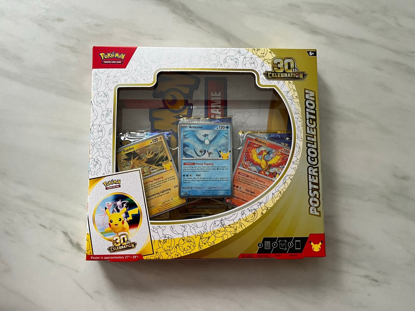30th Celebration Anniversary Poster Collection - Pokemon TCG, Ophalen of Verzenden, Nieuw, Overige typen