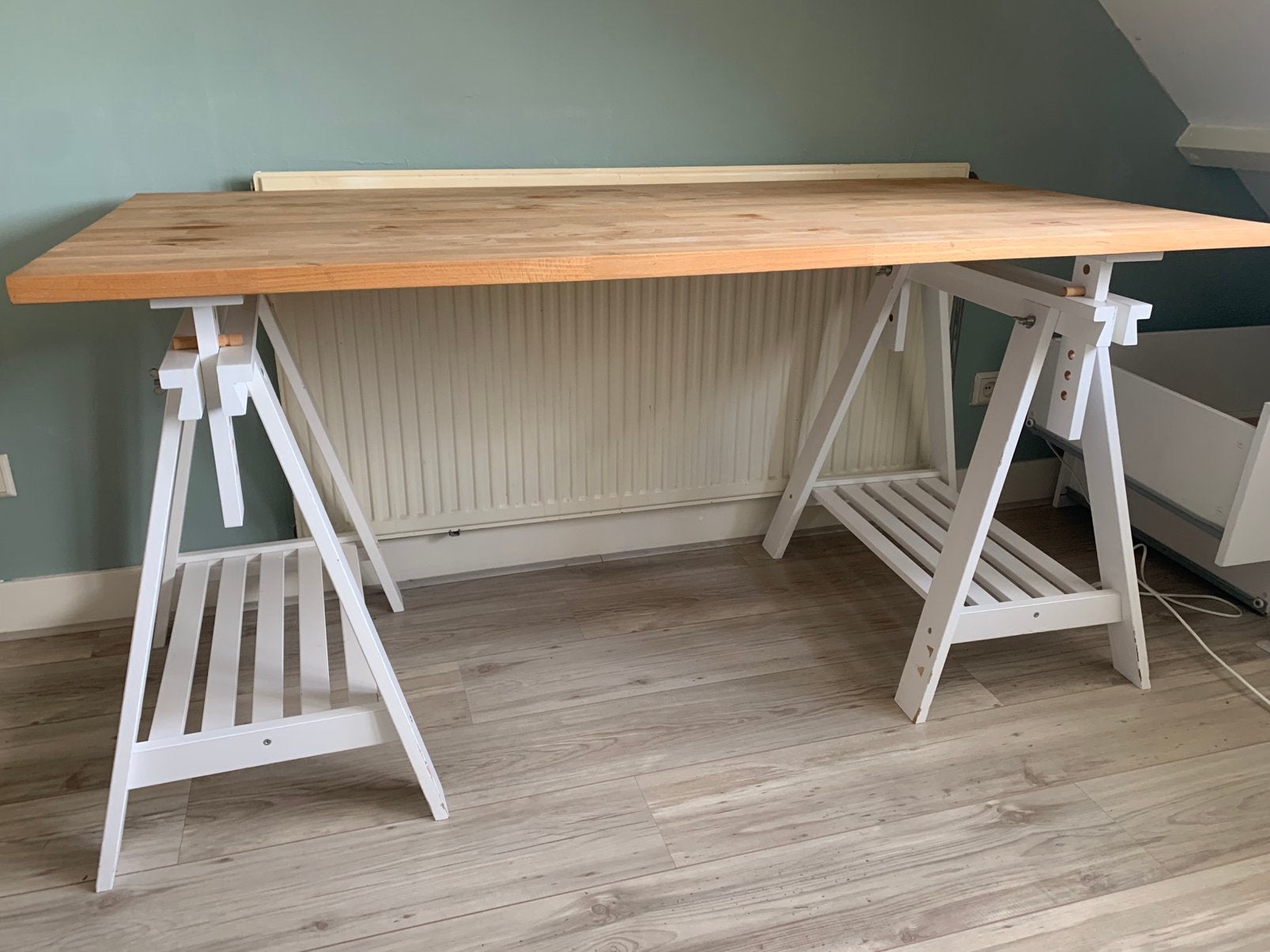 Groot ikea bureau, Ophalen, Overige typen, Gebruikt, Hout