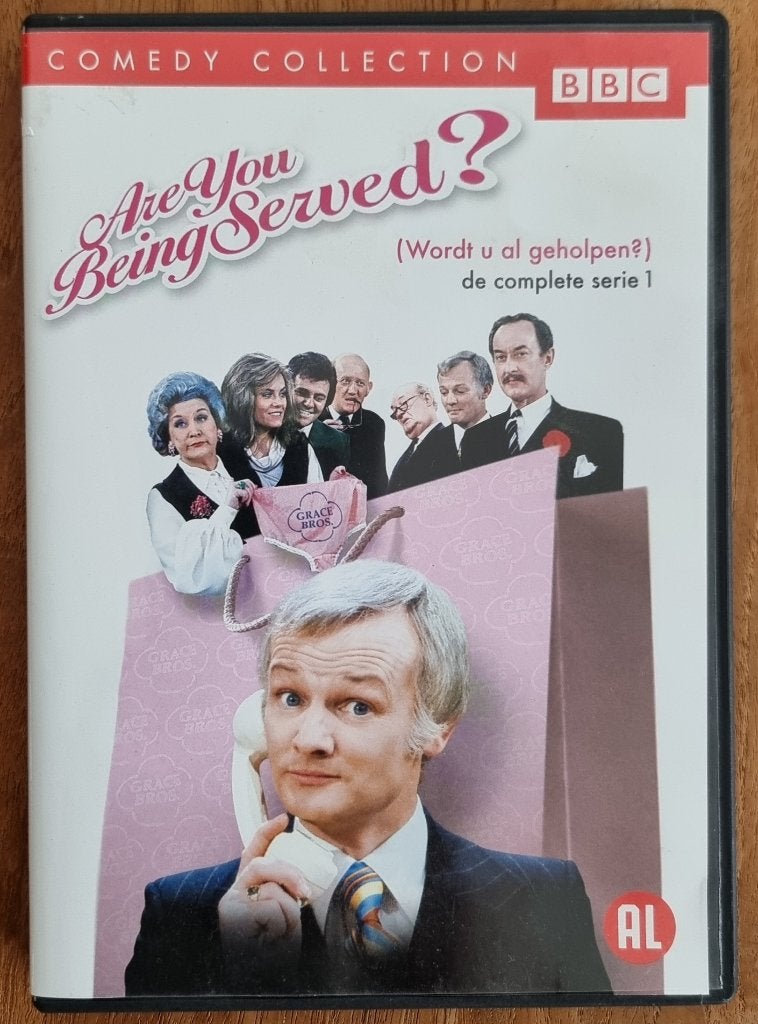 DVD Are You Being Served - Seizoen 1 - Wordt u al geholpen?, Seizoen 1, Alle leeftijden, Ophalen of Verzenden, Zo goed als nieuw