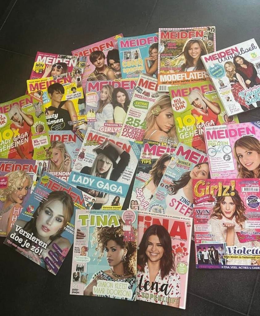 Stuk of 60 meiden magazines 1x gelezen, Ophalen of Verzenden, Zo goed als nieuw