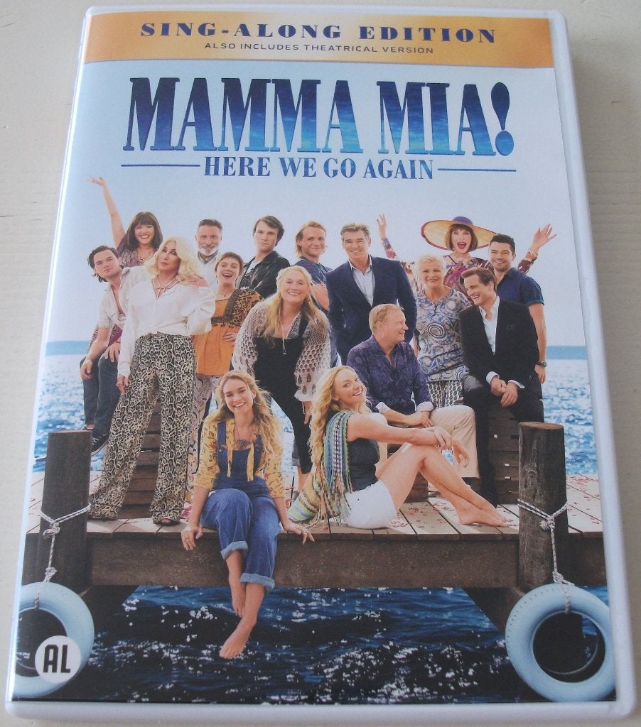 Dvd *** MAMMA MIA! 2 *** Here we go Again, Alle leeftijden, Ophalen of Verzenden, Zo goed als nieuw