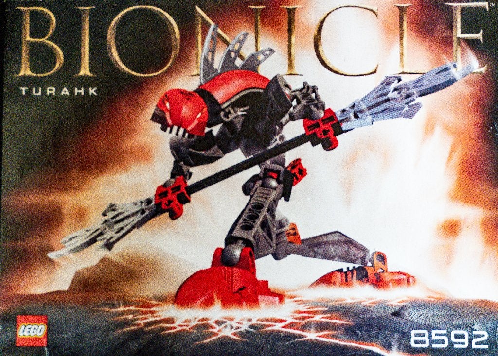 LEGO Bionicle 8592 Turahk Rahkshi, Bionicle, Lego, Ophalen of Verzenden, Zo goed als nieuw