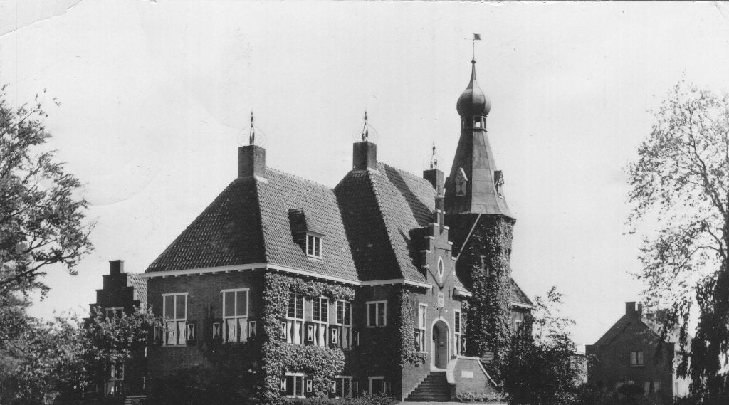 Woudenberg - Gemeentehuis 1971, Verzamelen, Verzenden, 1960 tot 1980, Gelopen, Noord-Brabant