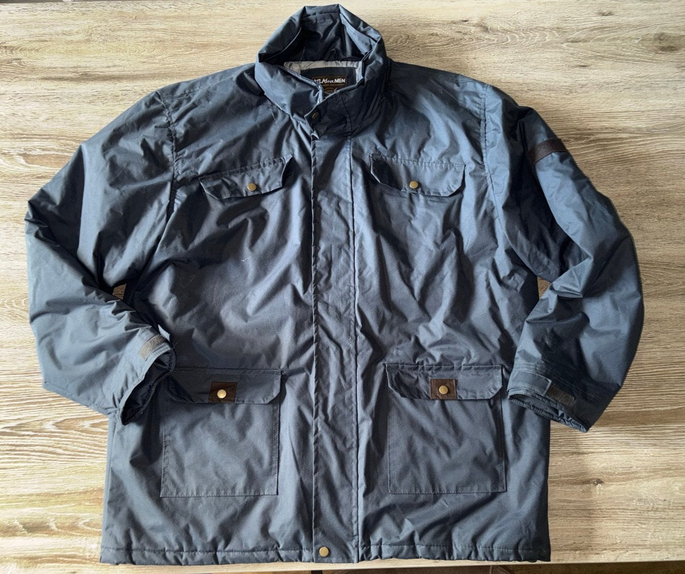 Atlas for Men winterjas 4XL - Zo goed als nieuw, Kleding | Heren, Ophalen, Zo goed als nieuw, Blauw, Jas of Mantel