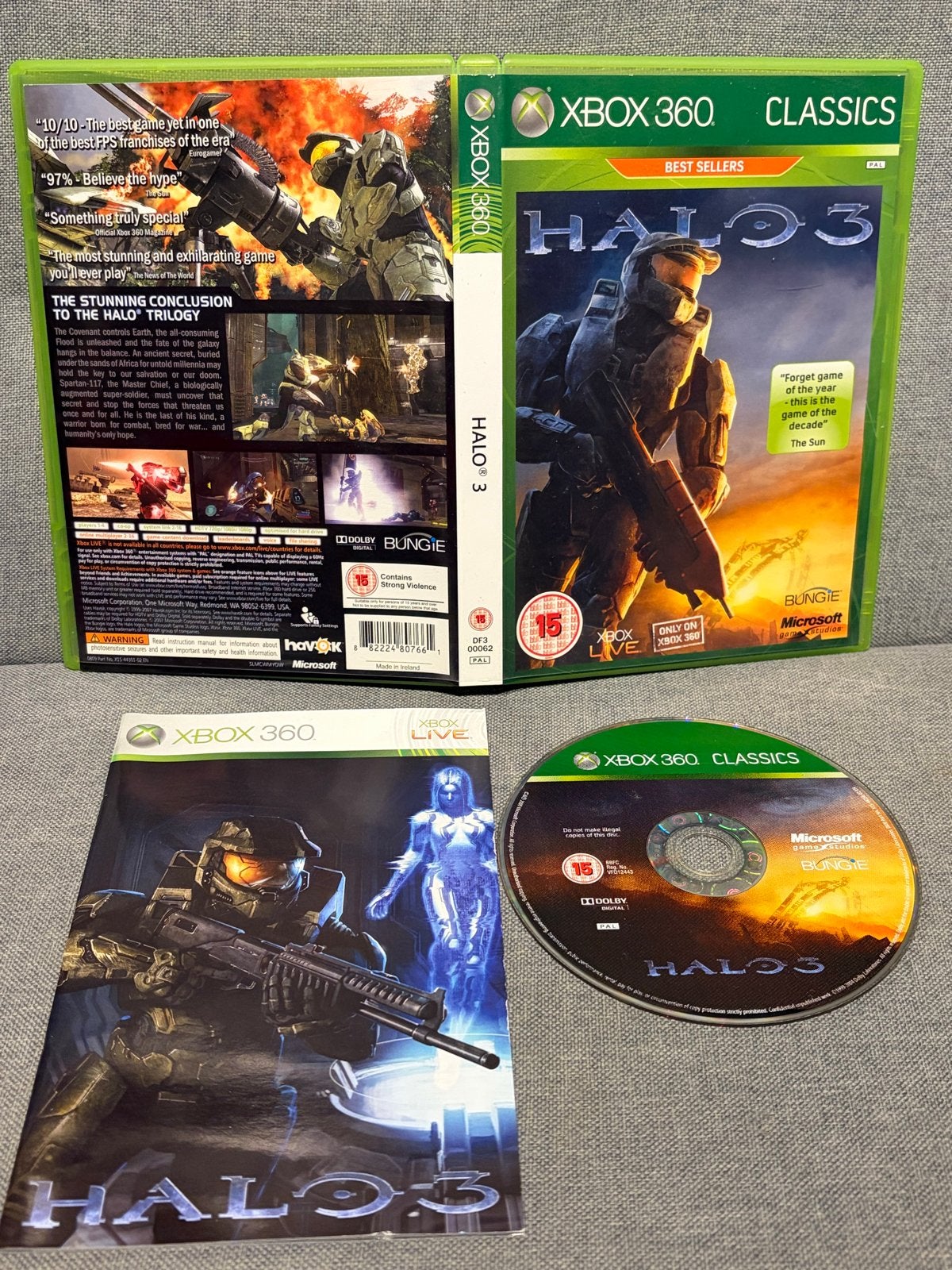 Halo 3 - Xbox 360 Classics - Actie/Shooter, Online, Gebruikt, Shooter, 1 speler