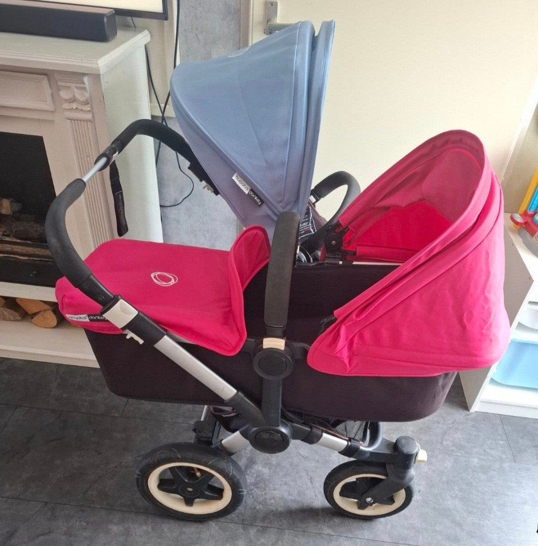 Bugaboo Donkey Duo met Extra's, Ophalen, Kinderwagen of Buggy
