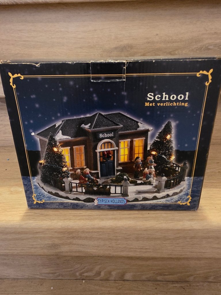 Typisch Hollands school, Ophalen of Verzenden, Gebruikt