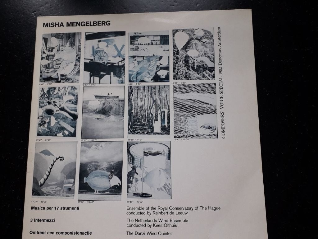 MISHA MENGELBERG - COMPOSERS VOICE SPECIAL - 1982 - LP, Verzenden, Zo goed als nieuw, LP