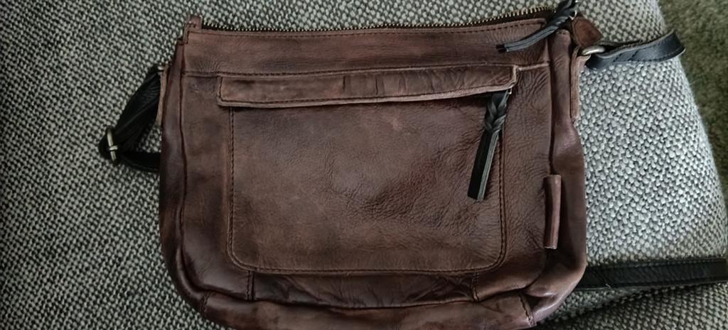 Leren damestassen, Sieraden, Tassen en Uiterlijk, Tassen | Damestassen, Ophalen of Verzenden, Bruin, Handtas