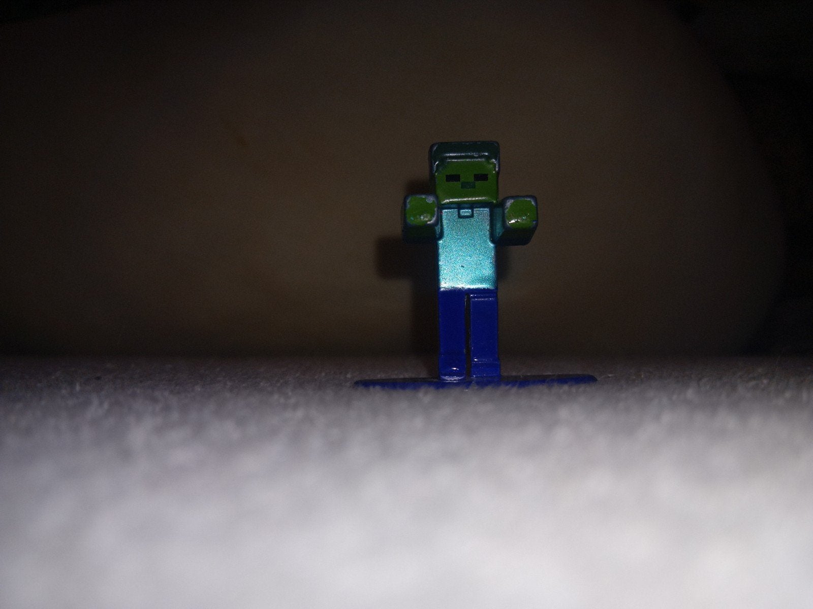 Minecraft Zombie figuur - Verzamelobject, Ophalen of Verzenden, Gebruikt