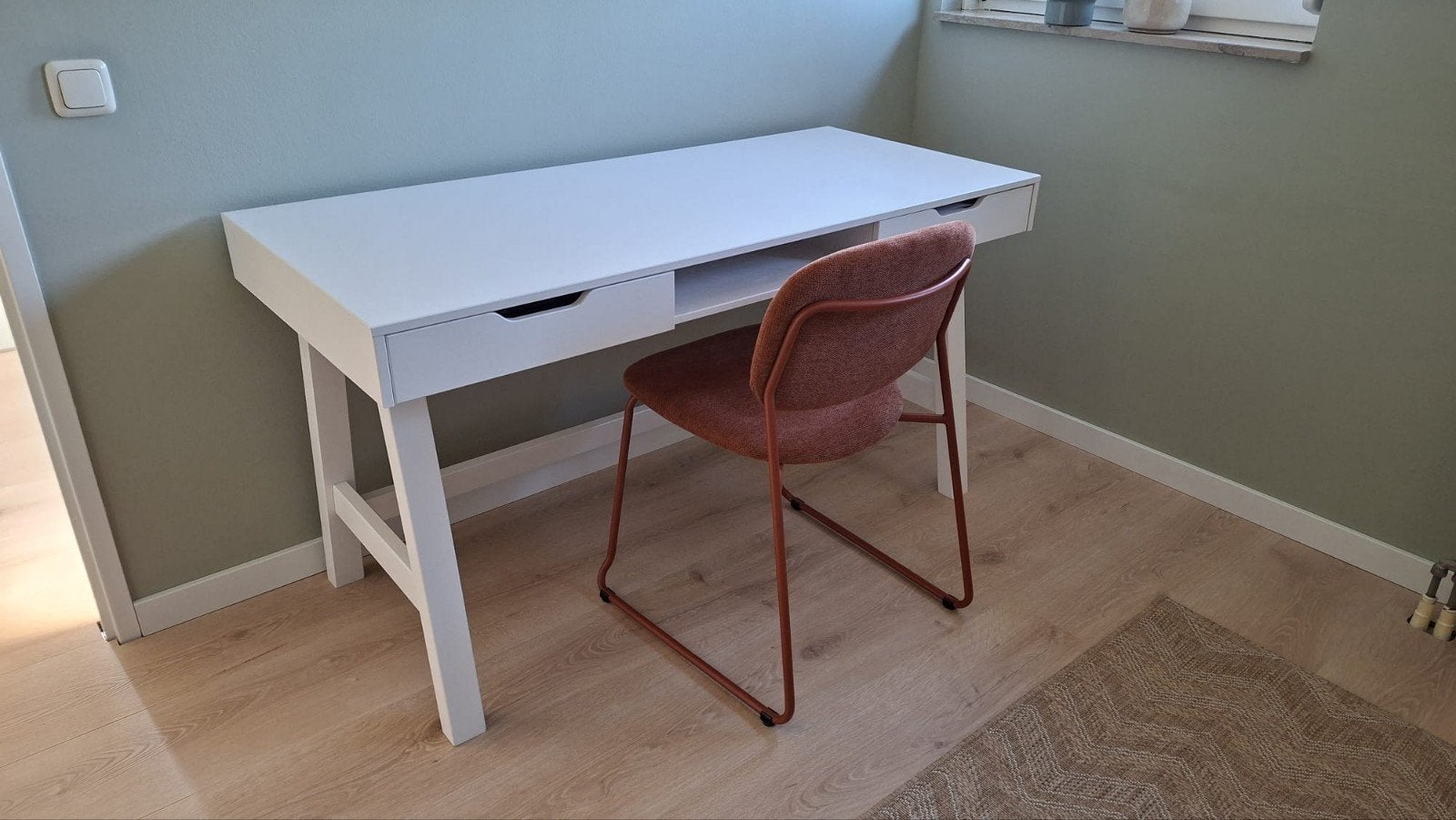 Meli stoel in terracotta (Kave Home), Ophalen, Overige kleuren, Modern, Industrieel, Nieuw