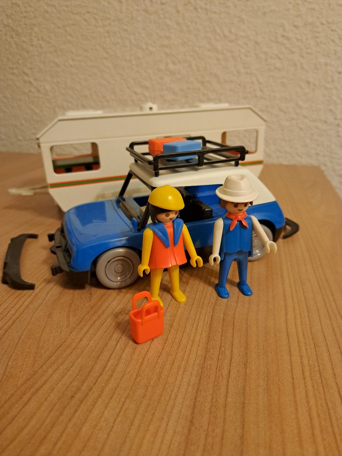 playmobil caravan auto vintage, Ophalen of Verzenden
