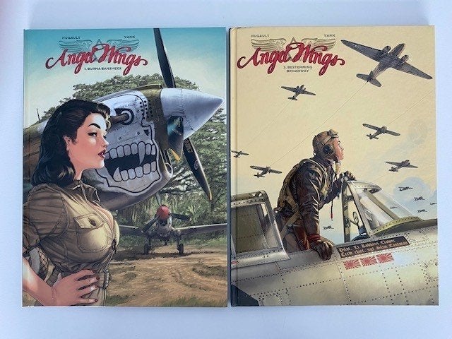 Angel Wings, HC, deel 1 en 3 in 1e druk, Huguault, Meerdere stripboeken, Ophalen of Verzenden, Zo goed als nieuw