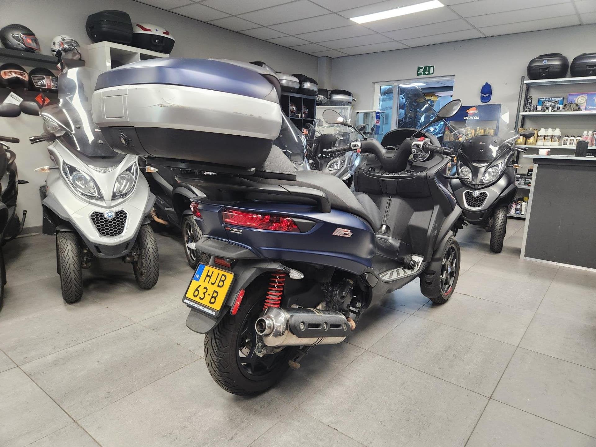Piaggio MP3 500 HPE SPORT ADVANCED 2020 RIJKLAAR, Motoren, Motoren | Piaggio, Bedrijf, Overig