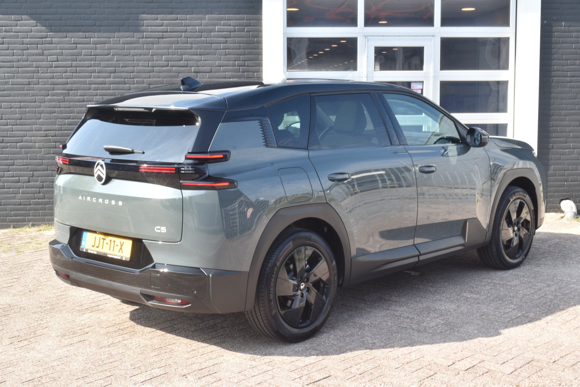 Citroën C5 Aircross Hybrid 145 DCS-6 Max Leder | Panodak |, Gebruikt, 1199 cc, C5 Aircross, Leder en Stof