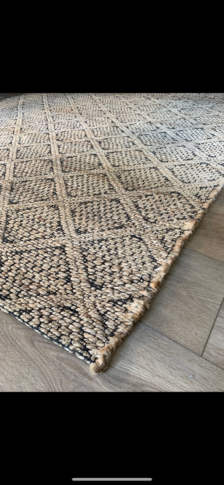 Kleed jute 200x300cm, Ophalen, Zo goed als nieuw, Rechthoekig, 200 cm of meer