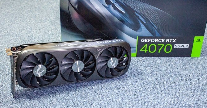 Zotac Gaming Trinity RTX 4070 Super, Computers en Software, Videokaarten, GDDR6, PCI-Express 4, Ophalen of Verzenden, Zo goed als nieuw