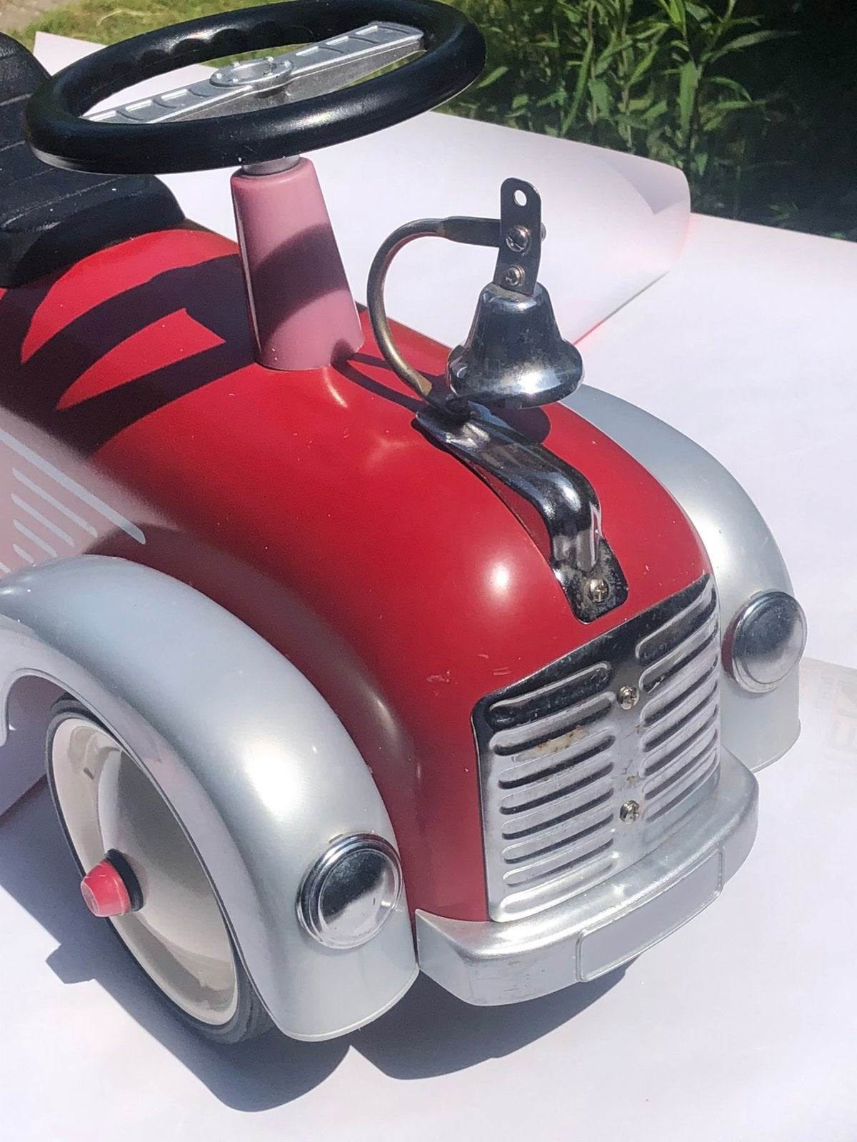 Loopauto brandweer voor de kleintjes, Zo goed als nieuw