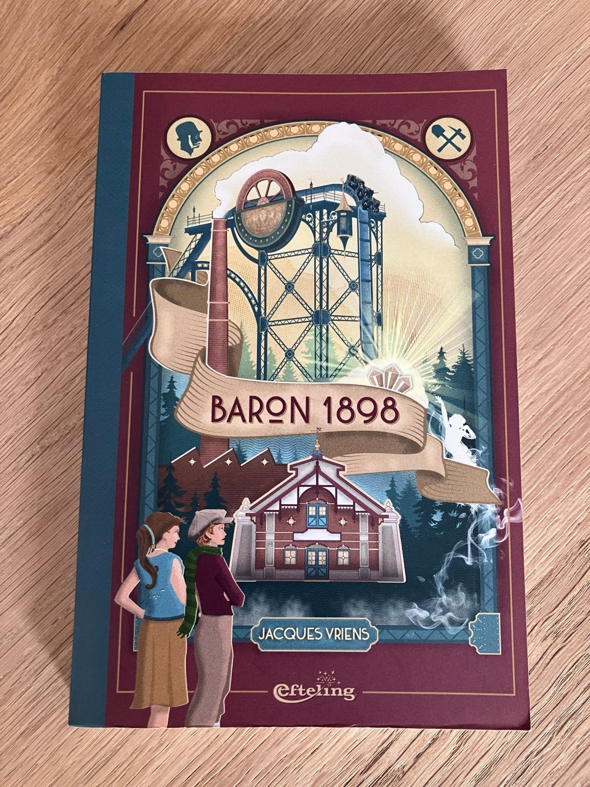 Baron 1898 Efteling boek van Jacques Vriens, Verzenden, Zo goed als nieuw, Fictie