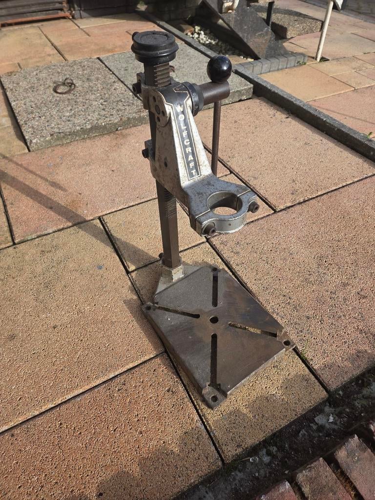 Wolfcraft Boorstandaard - Ideaal voor Precisie Boren, Ophalen of Verzenden, Gebruikt, Overige typen