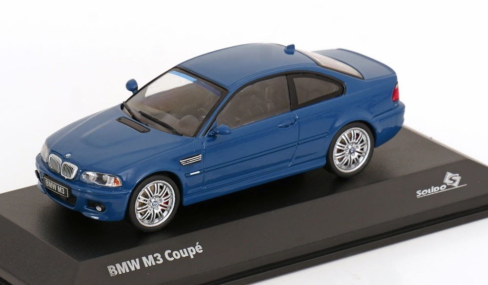 BMW M3 (E46) Coupe 2000 Laguna Seca Blue 1-43 Solido, Solido, Tschuiten@hotmail.com, Auto, Solido