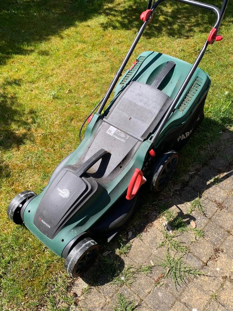 Parkside Elektrische Grasmaaier - Goede Staat, Tuin en Terras, Grasmaaiers, Ophalen, Cirkelmaaier, Gebruikt, Elektrische grasmaaier