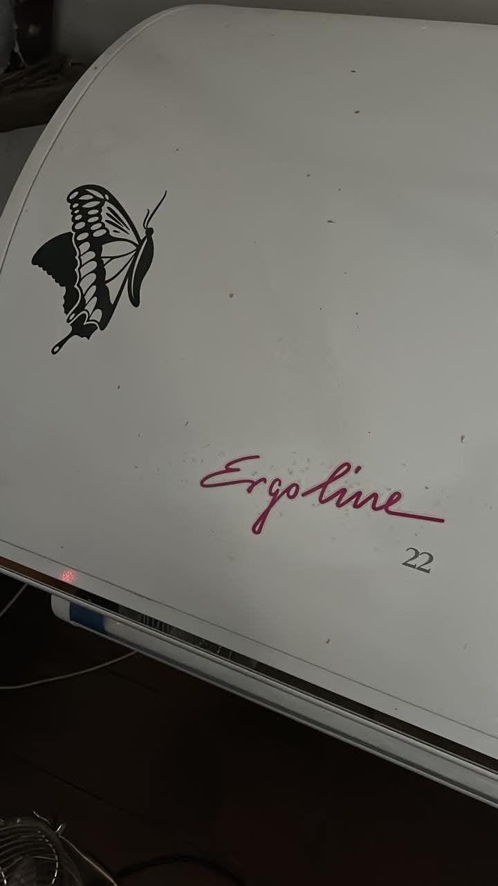 Geatis: Ergoline 22 Zonnebank - Dubbelzijdig, Goede Staat, Witgoed en Apparatuur, Zonnebanken en Gezichtsbruiners, Ophalen, Gebruikt