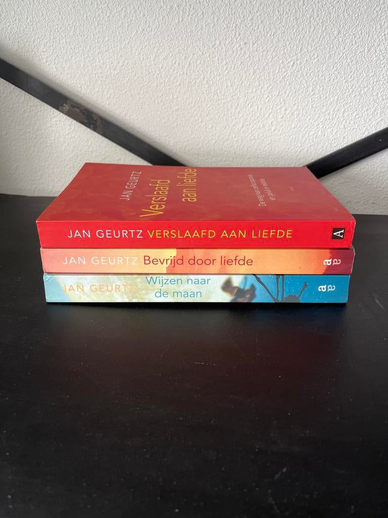 Jan Geurtz Boekenpakket: Verslaafd aan liefde, Bevrijd door, Ophalen of Verzenden, Gelezen