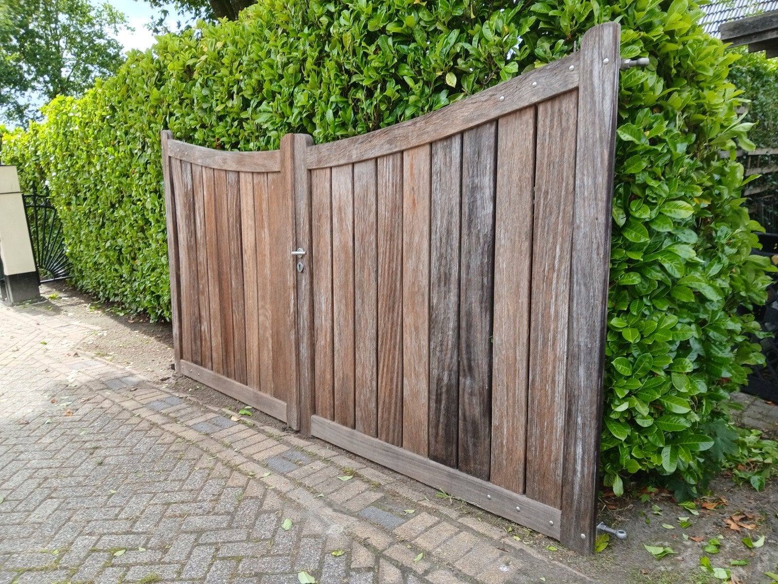Landhuis poort!!!, Tuin en Terras, Ophalen of Verzenden, Hout, Minder dan 3 meter, 1 tot 2 meter