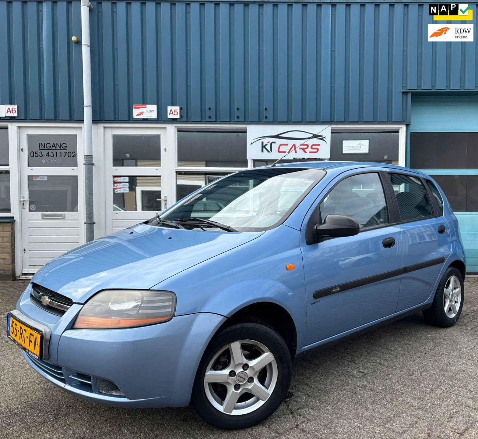 Chevrolet Kalos 1.4 Spirit 5 Drs | NAP | APK | Trekhaak | LM, 83 pk, 4 cilinders, Elektrische ramen, Origineel Nederlands