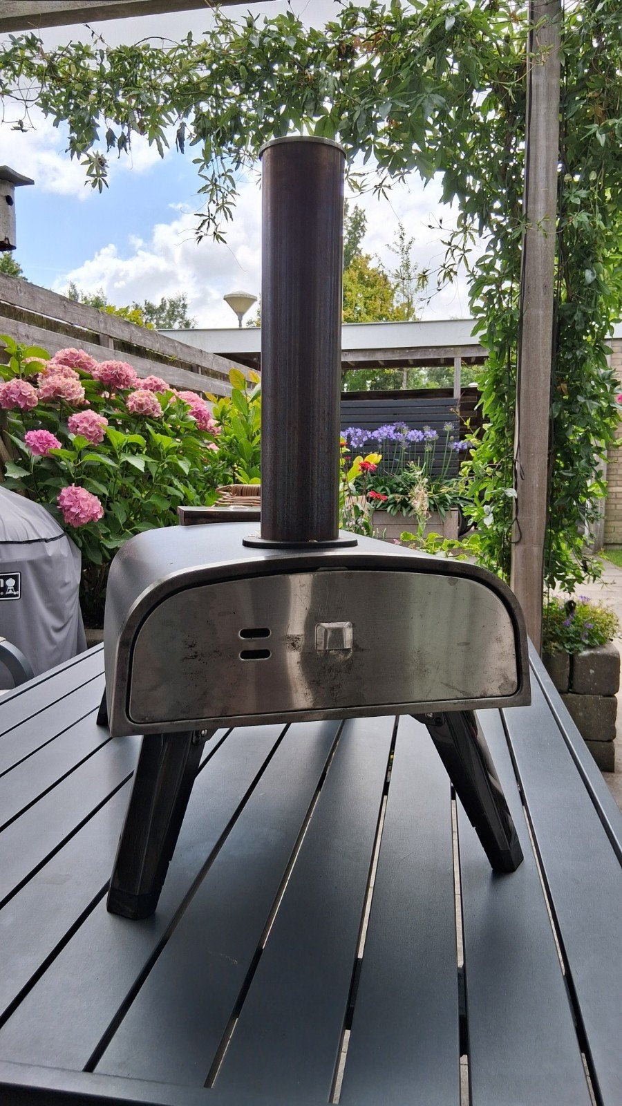 LIVIN pizzaoven op houtpellets, Tuin en Terras, Pizzaovens, Ophalen of Verzenden, Gebruikt, LIVIN