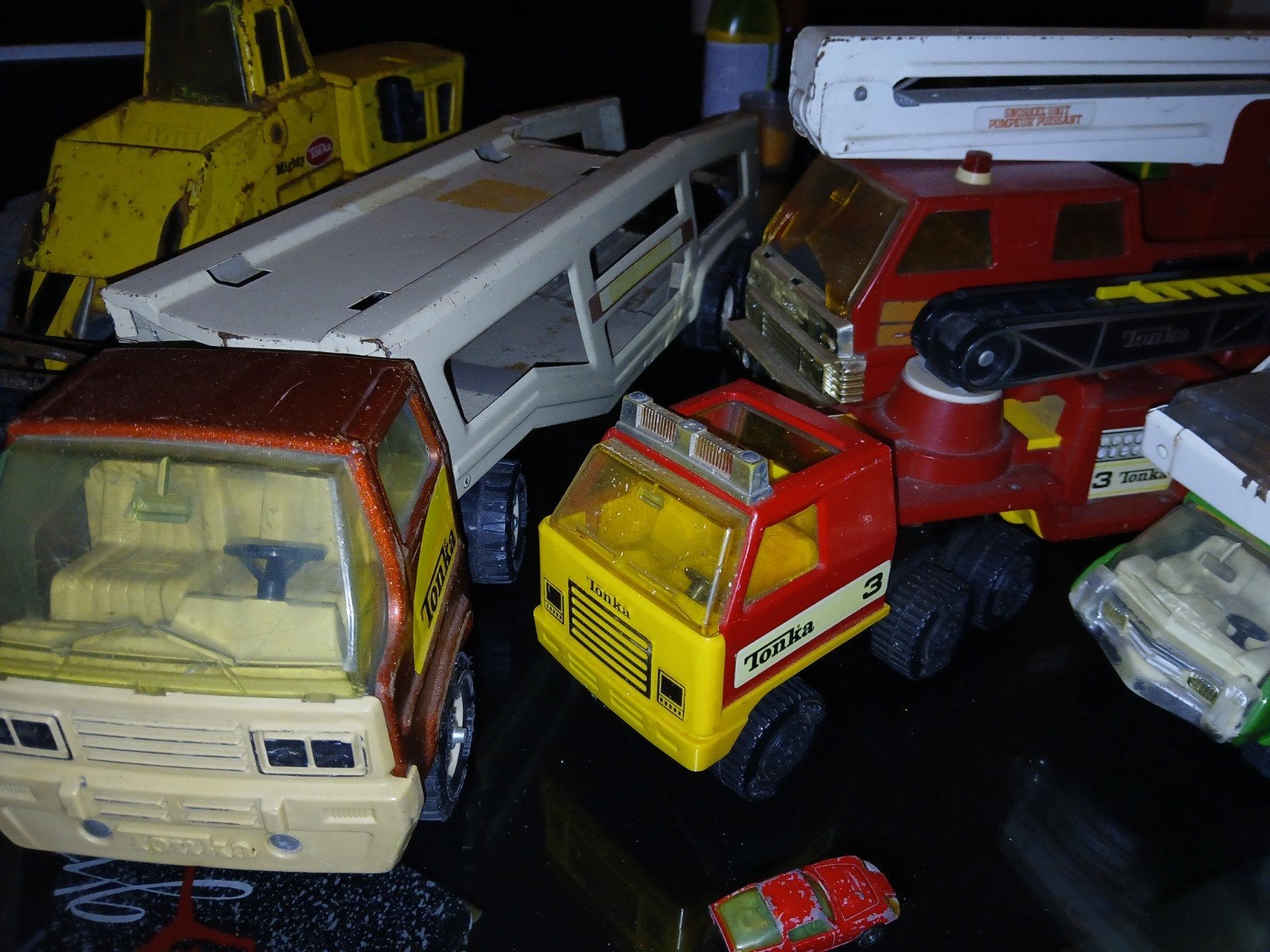 Vintage Tonka Speelgoedvoertuigen Collectie, Ophalen, Gebruikt