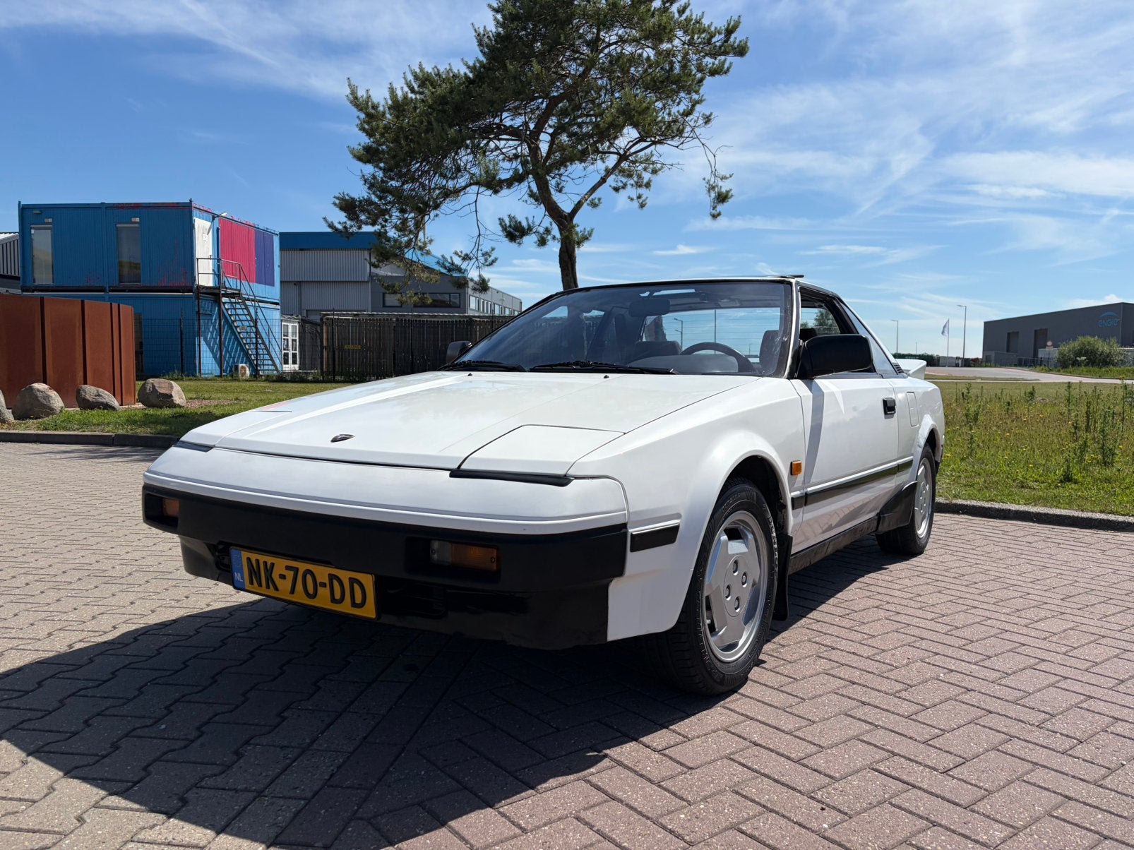 Toyota MR2 1.6 Twin CAM 1985 Wit, Wit, Origineel Nederlands, 123 pk, Handgeschakeld