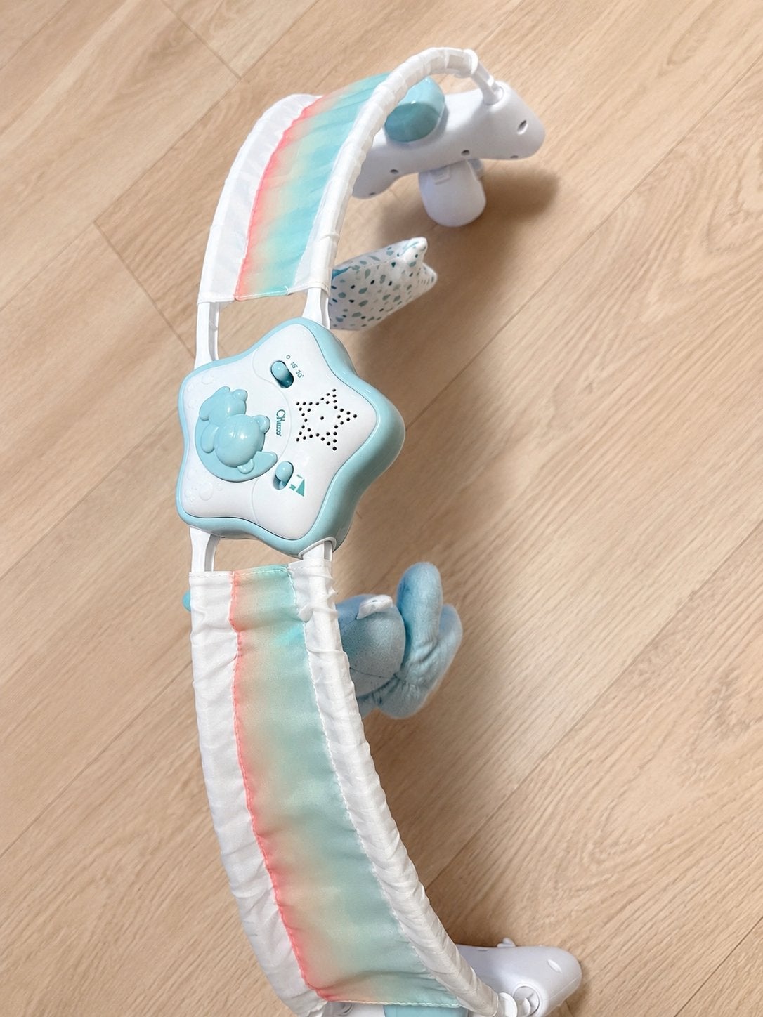 Chicco Rainbow Sky 2-in-1 bed speelboog, Ophalen of Verzenden, Zo goed als nieuw, Wieg