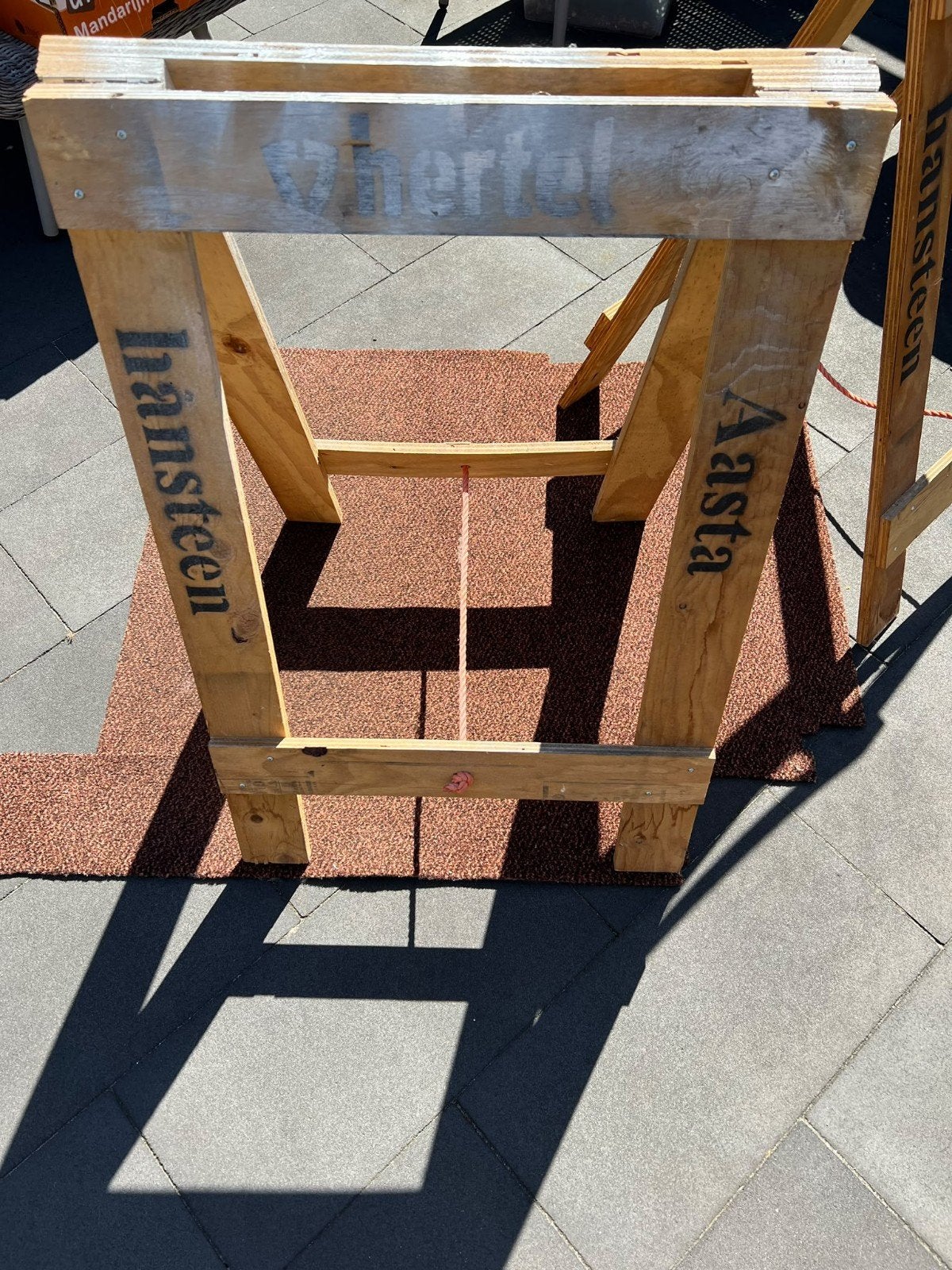 Paartje houten schagen made in Schagen, van merk Hansteen, Doe-het-zelf en Verbouw, Ophalen of Verzenden, Nieuw