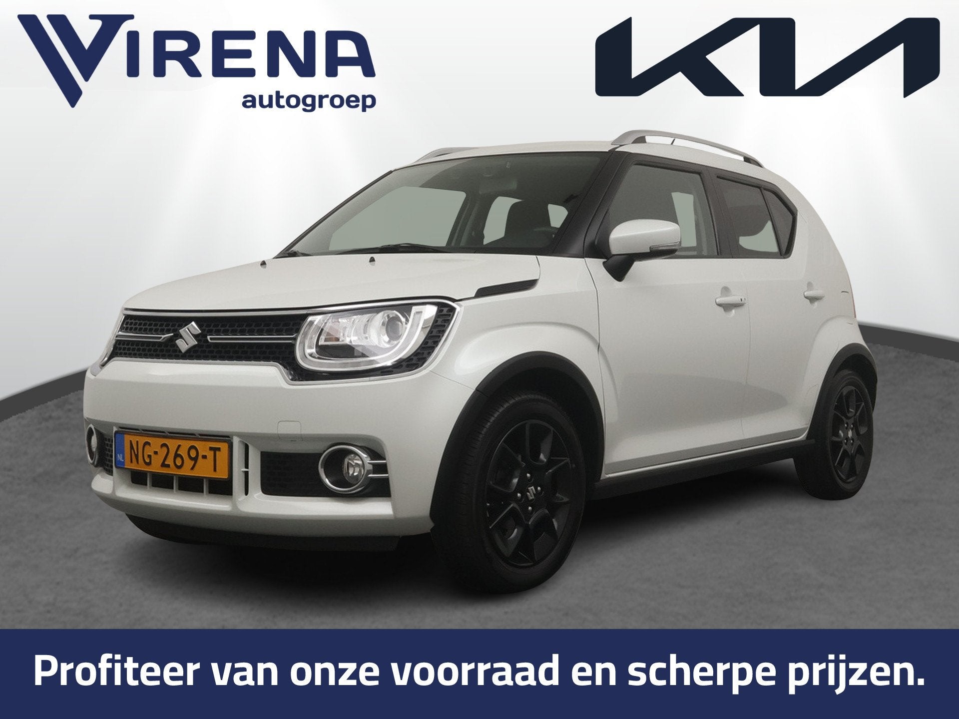 Suzuki Ignis 1.2 Stijl Smart Hybrid - Navigatie - Achteruitr, Auto's, Voorwielaandrijving, Stof, Gebruikt, 4 cilinders