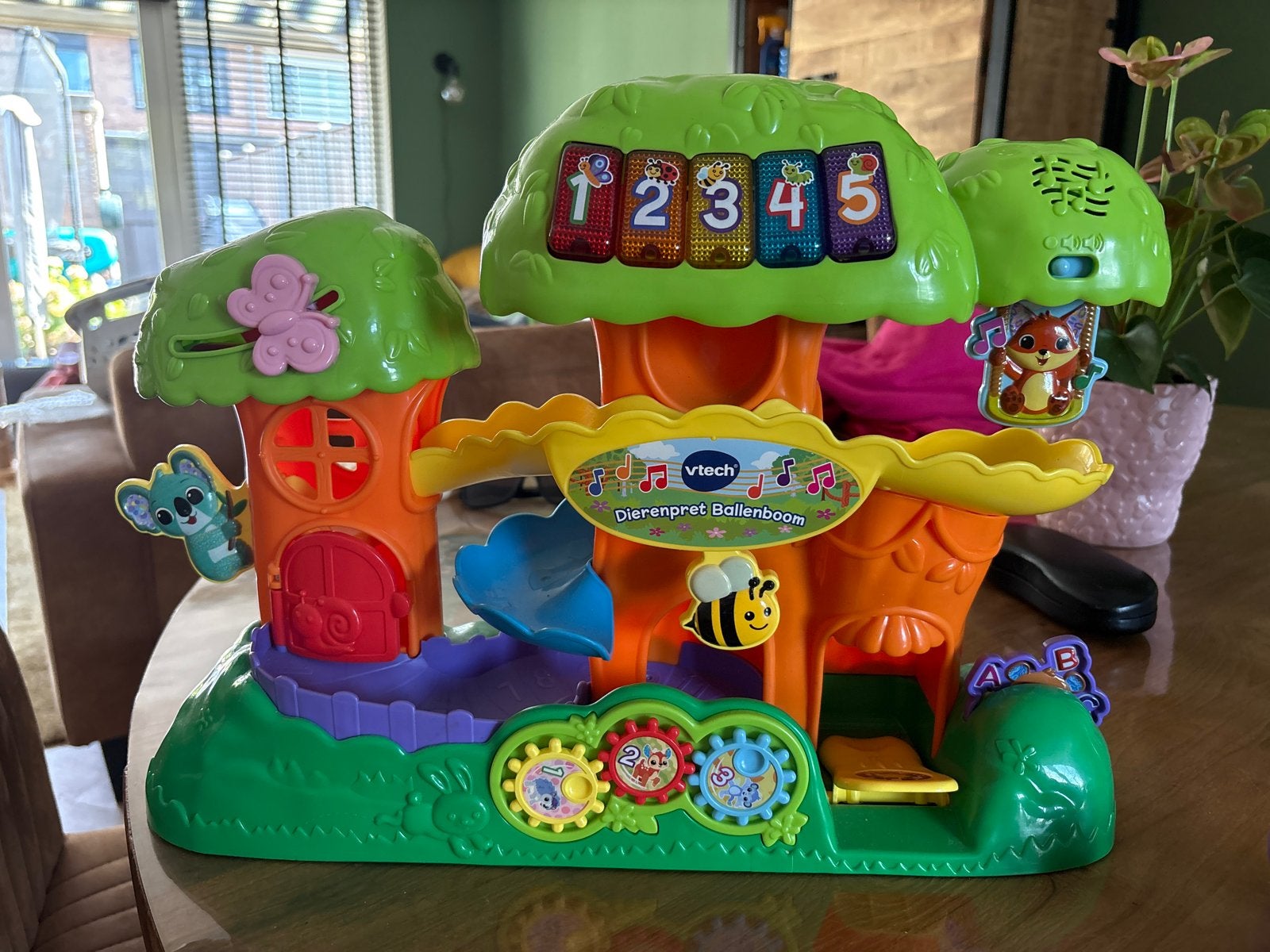 VTech Dierenpret Ballenboom - Interactief Speelgoed, Ophalen, Zo goed als nieuw, 6 maanden tot 2 jaar