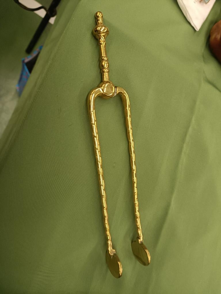 Antieke Koperen Kaarsendover - Elegant en Functioneel, Ophalen of Verzenden, Koper of Brons