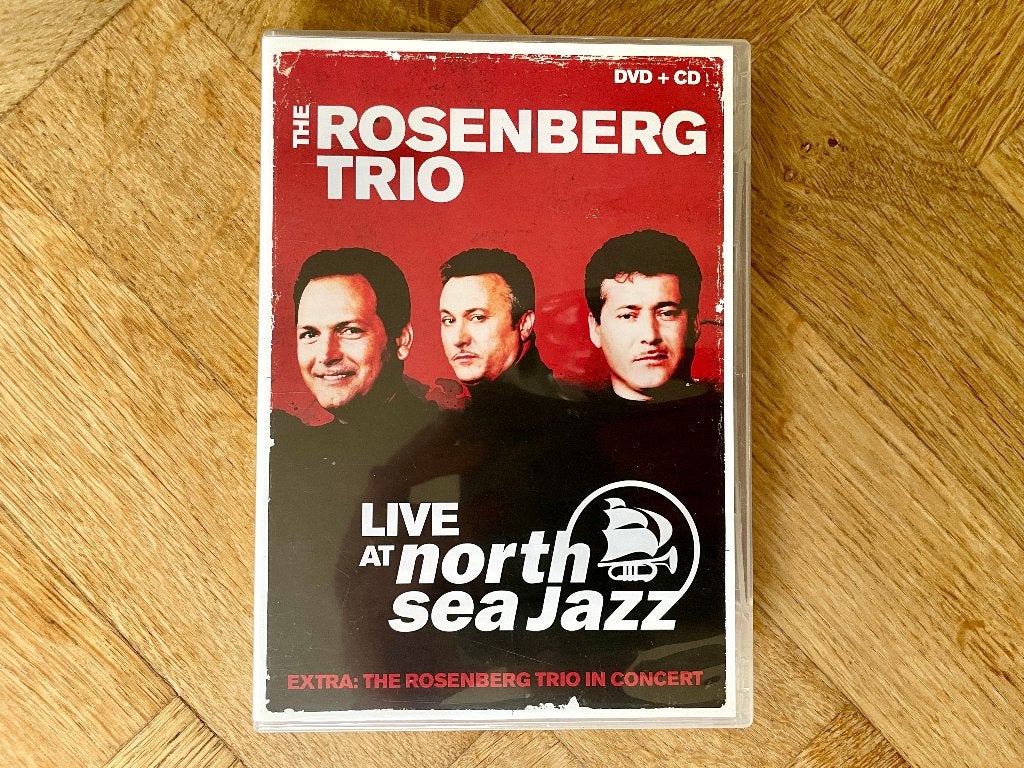 The Rosenberg Trio - Live at North Sea Jazz DVD + CD (1994), Cd's en Dvd's, Dvd's | Muziek en Concerten, Zo goed als nieuw, Alle leeftijden