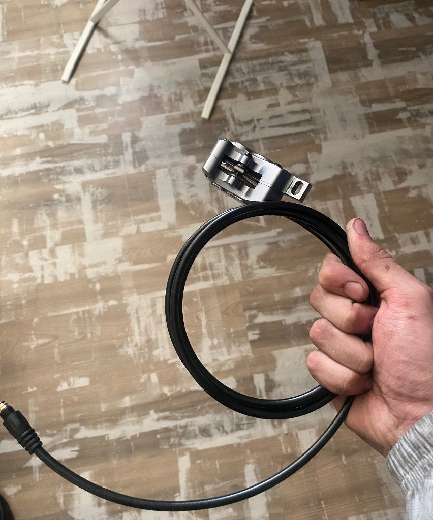 4 Zuiger achterrem, Fietsen en Brommers, Remmen, Titanium, Nieuw, Ophalen