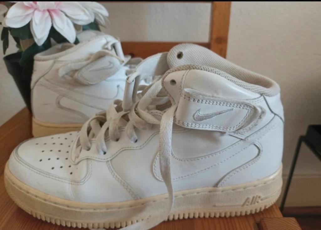 Nike airforce one high, Kleding | Heren, Schoenen, Ophalen of Verzenden, Zo goed als nieuw, Wit