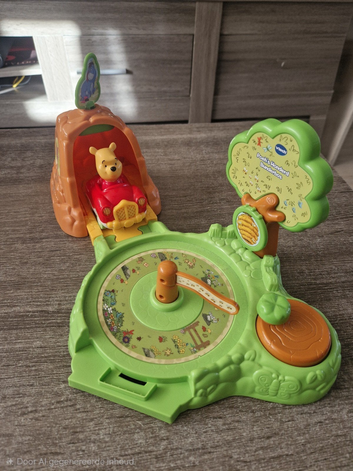 VTech Toet Toet Auto Winnie de Poeh Honderd Bunderbos, Ophalen, Gebruikt, Jongen of Meisje