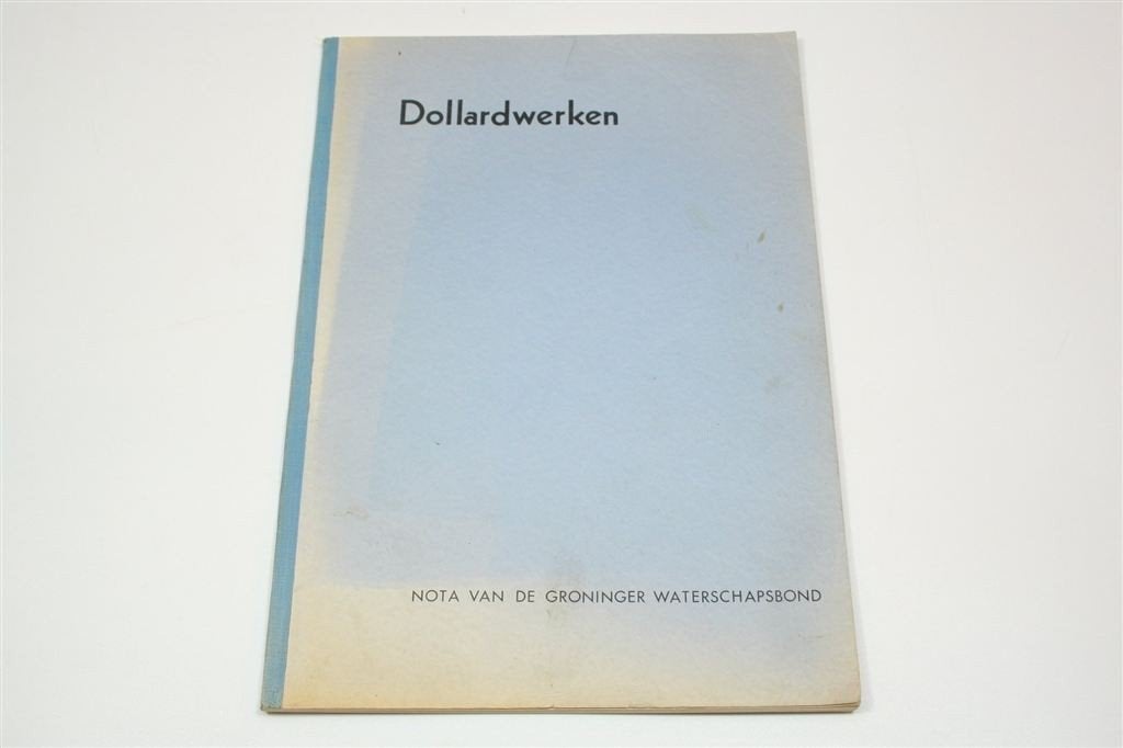 Dollardwerken — Nota Groninger Waterschapsbond 1973, Ophalen of Verzenden, Gelezen